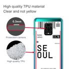 For Xiaomi Redmi Note 9S Boarding Card Series Pattern TPU Protective Case(Seoul) - 3