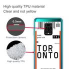 For Xiaomi Redmi Note 9S Boarding Card Series Pattern TPU Protective Case(Toronto) - 3
