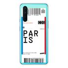 For OnePlus Nord Boarding Card Series Pattern TPU Protective Case(Paris) - 1