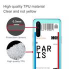 For OnePlus Nord Boarding Card Series Pattern TPU Protective Case(Paris) - 3