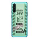 For OnePlus Nord Boarding Card Series Pattern TPU Protective Case(Green New York) - 1