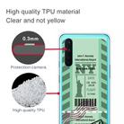 For OnePlus Nord Boarding Card Series Pattern TPU Protective Case(Green New York) - 3