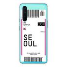 For OnePlus Nord Boarding Card Series Pattern TPU Protective Case(Flag Seoul) - 1