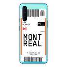 For OnePlus Nord Boarding Card Series Pattern TPU Protective Case(Montreal) - 1