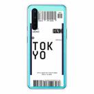 For OnePlus Nord Boarding Card Series Pattern TPU Protective Case(Tokyo) - 1