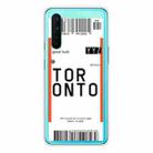 For OnePlus Nord Boarding Card Series Pattern TPU Protective Case(Toronto) - 1