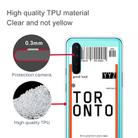 For OnePlus Nord Boarding Card Series Pattern TPU Protective Case(Toronto) - 2