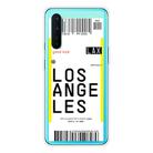 For OnePlus Nord Boarding Card Series Pattern TPU Protective Case(Los Angeles) - 1