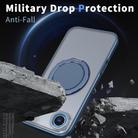 For iPhone 17 Air Kalebol 360-degree Rotating MagSafe Magnetic Holder Phone Case(Blue) - 3