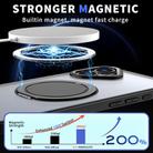 For iPhone 16 Plus Kalebol 360-degree Rotating MagSafe Magnetic Holder Phone Case(Black) - 2