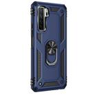 For Huawei P40 Lite 5G Shockproof TPU + PC Protective Case with 360 Degree Rotating Holder(Blue) - 2