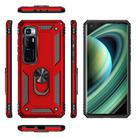 For Xiaomi Mi 10 Ultra Shockproof TPU + PC Protective Case with 360 Degree Rotating Holder(Red) - 3