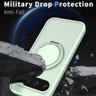 For Google Pixel 9 Pro Kalebol 360-degree Rotating MagSafe Magnetic Holder Phone Case(Avocado Green) - 3