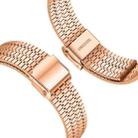 20mm xDfind Seven Beads Buckle Stainless Steel Watch Band(Rose Gold) - 3
