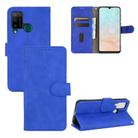For DOOGEE N20 Pro Solid Color Skin Feel Magnetic Buckle Horizontal Flip Calf Texture PU Leather Case with Holder & Card Slots & Wallet(Blue) - 1