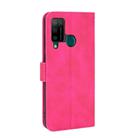 For DOOGEE N20 Pro Solid Color Skin Feel Magnetic Buckle Horizontal Flip Calf Texture PU Leather Case with Holder & Card Slots & Wallet(Rose Red) - 3