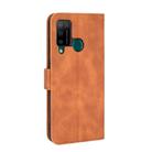 For DOOGEE N20 Pro Solid Color Skin Feel Magnetic Buckle Horizontal Flip Calf Texture PU Leather Case with Holder & Card Slots & Wallet(Brown) - 3