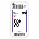For iPhone SE 2022 / SE 2020 / 8 / 7 Boarding Pass Series TPU Phone Protective Case(Flag of Tokyo) - 1