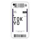 For iPhone SE 2022 / SE 2020 / 8 / 7 Boarding Pass Series TPU Phone Protective Case(Tokyo) - 1