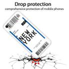 For iPhone SE 2022 / SE 2020 / 8 / 7 Boarding Pass Series TPU Phone Protective Case(New York) - 2