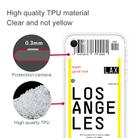 For iPhone SE 2022 / SE 2020 / 8 / 7 Boarding Pass Series TPU Phone Protective Case(Losangeles) - 3