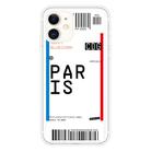 For iPhone 11 Boarding Pass Series TPU Phone Protective Case(Paris) - 1