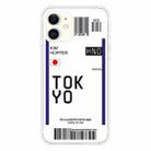 For iPhone 11 Boarding Pass Series TPU Phone Protective Case(Flag of Tokyo) - 1