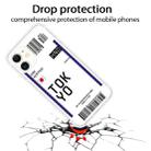 For iPhone 11 Boarding Pass Series TPU Phone Protective Case(Flag of Tokyo) - 2