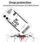 For iPhone 11 Boarding Pass Series TPU Phone Protective Case(Tokyo) - 2