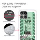 For iPhone 12 mini Boarding Pass Series TPU Phone Protective Case(Green New York) - 3