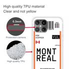 For iPhone 12 mini Boarding Pass Series TPU Phone Protective Case(Montreal) - 3