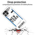 For iPhone 12 mini Boarding Pass Series TPU Phone Protective Case(New York) - 2