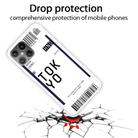 For iPhone 12 / 12 Pro Boarding Pass Series TPU Phone Protective Case(Tokyo) - 2