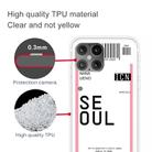 For iPhone 12 / 12 Pro Boarding Pass Series TPU Phone Protective Case(Seoul) - 3