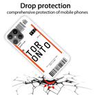 For iPhone 12 / 12 Pro Boarding Pass Series TPU Phone Protective Case(Toronto) - 2