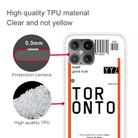 For iPhone 12 / 12 Pro Boarding Pass Series TPU Phone Protective Case(Toronto) - 3