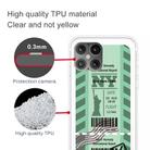 For iPhone 12 Pro Max Boarding Pass Series TPU Phone Protective Case(Green New York) - 3