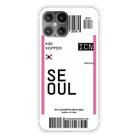 For iPhone 12 Pro Max Boarding Pass Series TPU Phone Protective Case(Flag of Seoul) - 1
