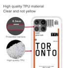 For iPhone 12 Pro Max Boarding Pass Series TPU Phone Protective Case(Toronto) - 3