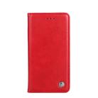 For iPhone XS Max Non-Magnetic Retro Texture Horizontal Flip Leather Case with Holder & Card Slots & Wallet(Red) - 2