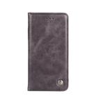 For iPhone X / XS Non-Magnetic Retro Texture Horizontal Flip Leather Case with Holder & Card Slots & Wallet(Grey) - 2