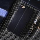 For iPhone 6 Plus / 6s Plus Non-Magnetic Retro Texture Horizontal Flip Leather Case with Holder & Card Slots & Wallet(Black) - 3