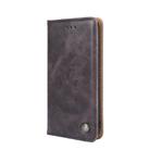 For iPhone 6 Plus / 6s Plus Non-Magnetic Retro Texture Horizontal Flip Leather Case with Holder & Card Slots & Wallet(Grey) - 2