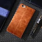 For iPhone 6 Plus / 6s Plus Non-Magnetic Retro Texture Horizontal Flip Leather Case with Holder & Card Slots & Wallet(Brown) - 3