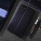 For iPhone SE 2022 / SE 2020 / 8  / 7 Non-Magnetic Retro Texture Horizontal Flip Leather Case with Holder & Card Slots & Wallet(Black) - 3