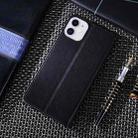 For iPhone 11 Non-Magnetic Retro Texture Horizontal Flip Leather Case with Holder & Card Slots & Wallet(Black) - 3