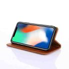 For iPhone 11 Non-Magnetic Retro Texture Horizontal Flip Leather Case with Holder & Card Slots & Wallet(Brown) - 3