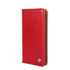 For iPhone 12 mini Non-Magnetic Retro Texture Horizontal Flip Leather Case with Holder & Card Slots & Wallet(Red) - 2