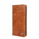 For iPhone 12 mini Non-Magnetic Retro Texture Horizontal Flip Leather Case with Holder & Card Slots & Wallet(Brown) - 2