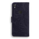 For Motorola Moto E6 Tiger Embossing Pattern Horizontal Flip Leather Case with Holder & Card Slots & Wallet(Black) - 3